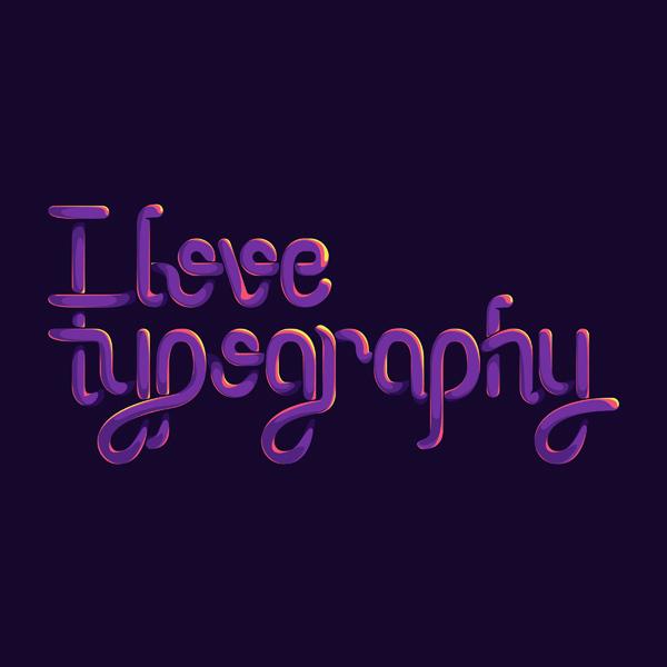 Creative Typography by Alex Beltechi