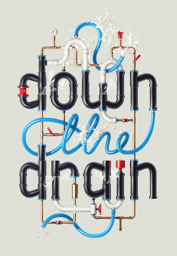 Creative Typography by Alex Beltechi