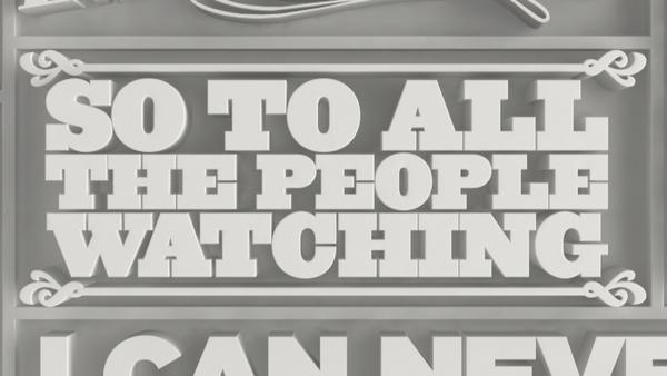 Conan O'Brien Kinetic Typography