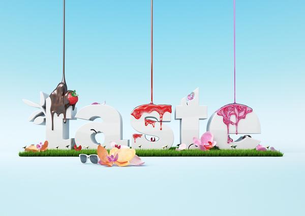 3D Typography by Chris LaBrooy
