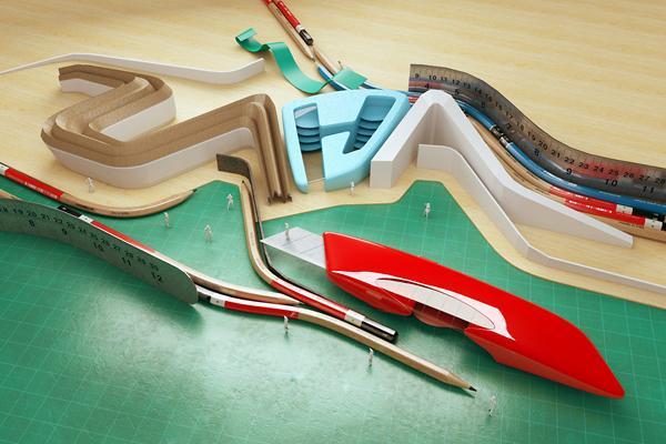 3D Typography by Chris LaBrooy