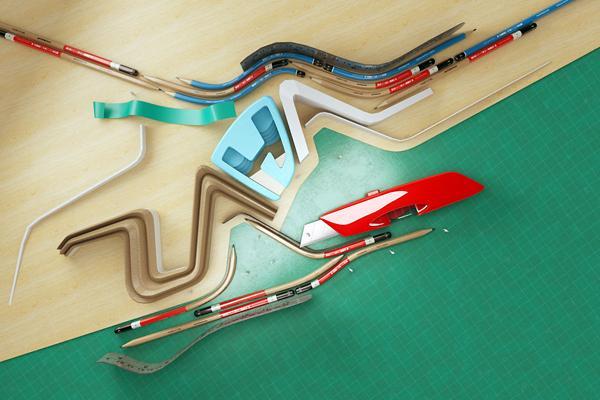 3D Typography by Chris LaBrooy