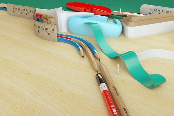 3D Typography by Chris LaBrooy