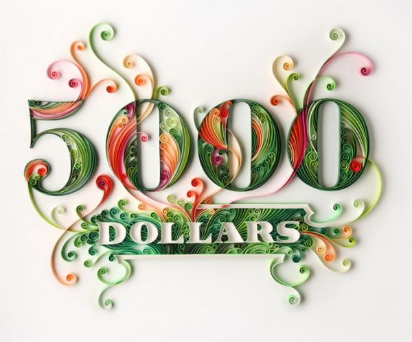 Colorful Typography by Yulia Brodskaya