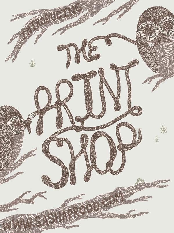 Typography by Sasha Prood