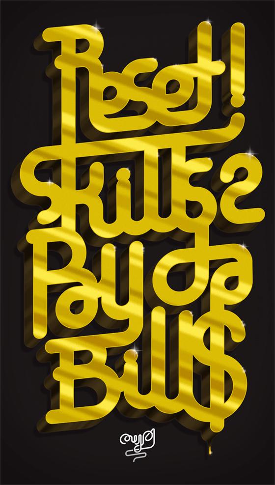 Typography by Aka Sebastien Cuypers