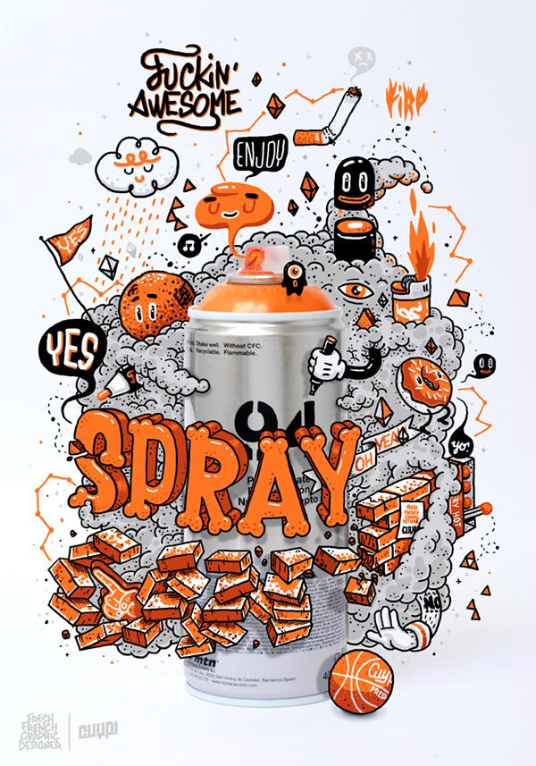 Typography by Aka Sebastien Cuypers
