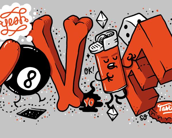 Typography by Aka Sebastien Cuypers