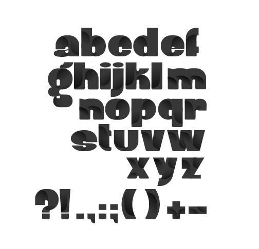 Typography by Andrei D. Robu