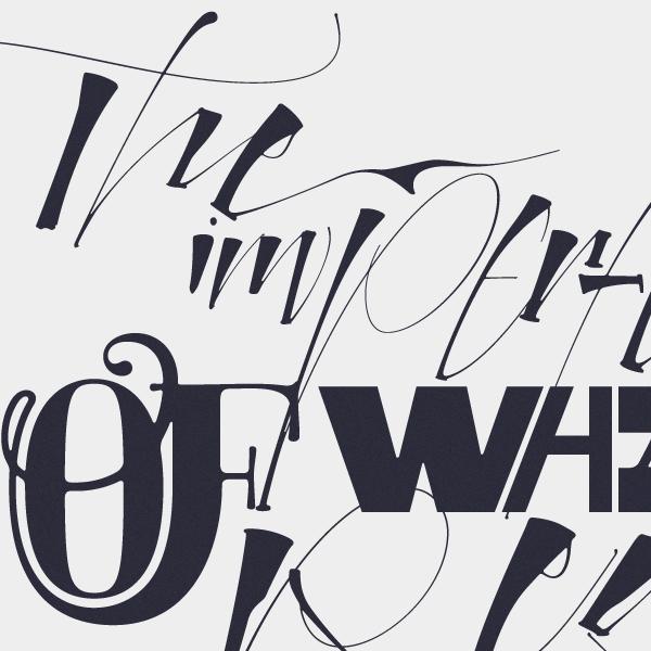 Typography by Yani Arabena &amp; Guille Vizzari