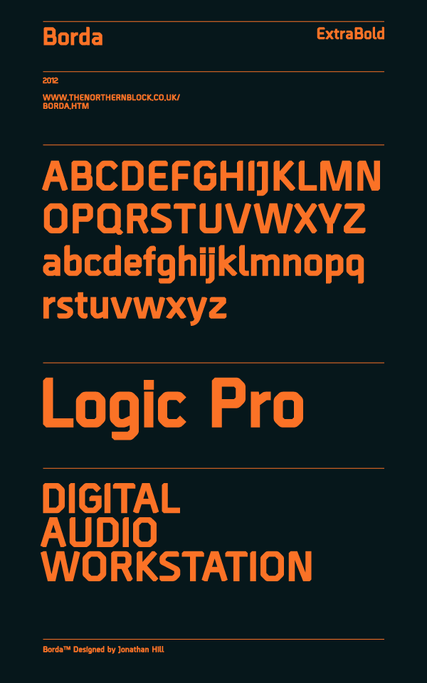 Typography by Jonathan Hill