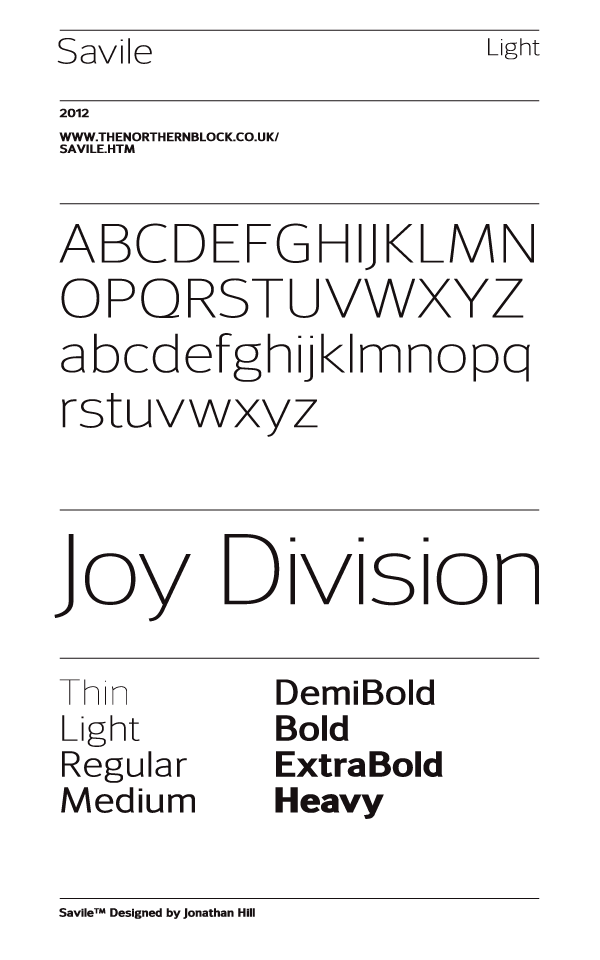 Typography by Jonathan Hill