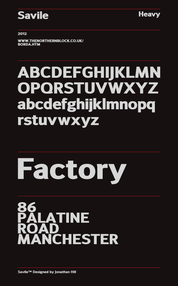 Typography by Jonathan Hill
