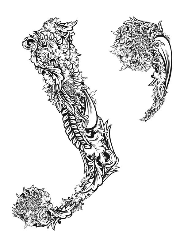 Typography by Athur Sinai