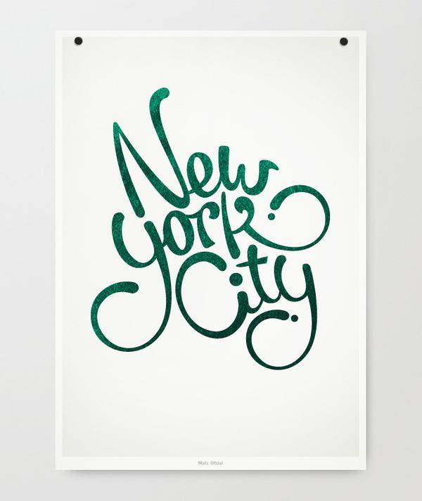 Typography by Mats Ottdal