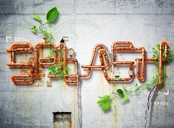 Typography by Mika Melvas