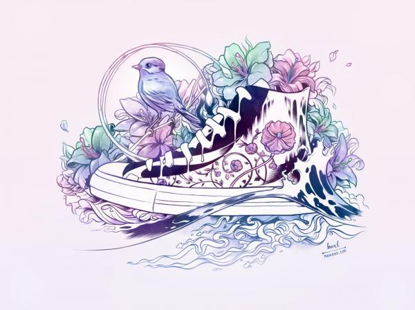 Illustration Typography by Karl Kwasny