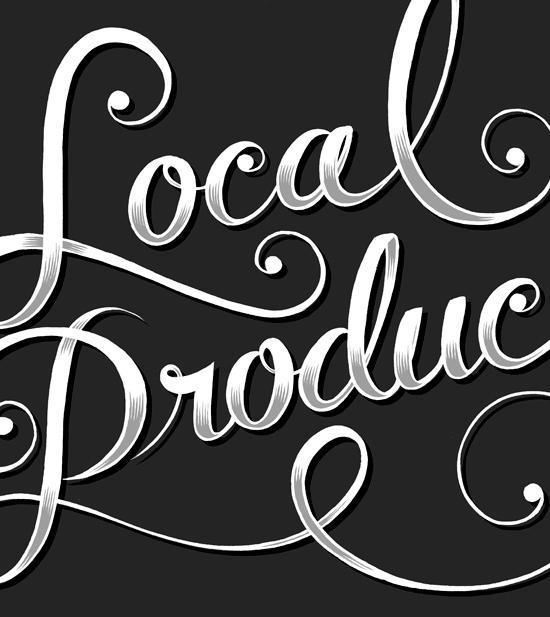 Illustration Typography by Karl Kwasny