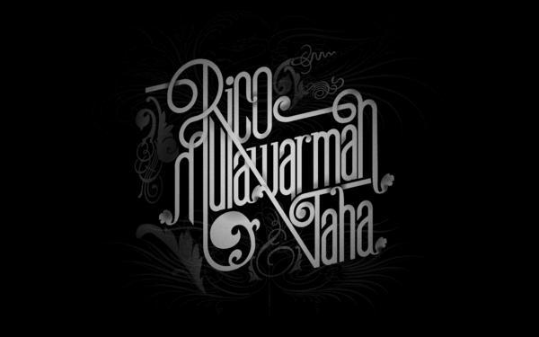 Typography by Bobby Haiqalsyah