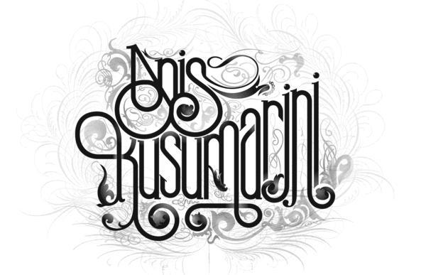 Typography by Bobby Haiqalsyah