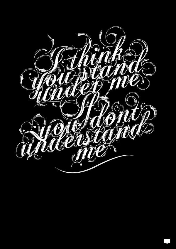 Typography by Fabian De Lange