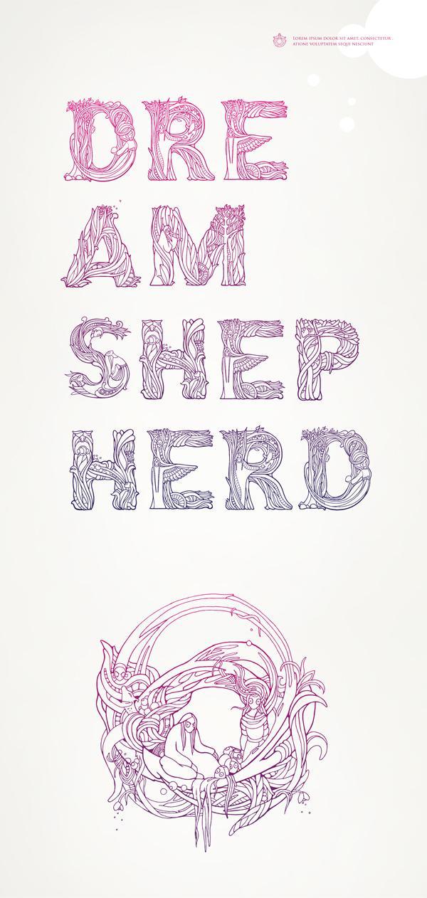 Typography by Ania Szerszen
