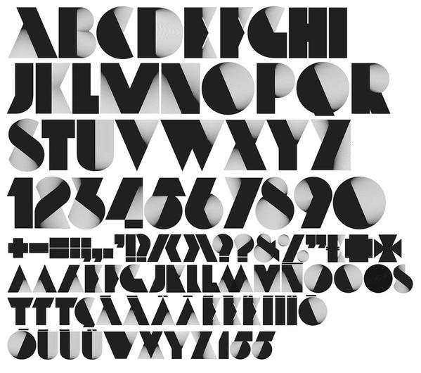 Typography by Alex Trochut