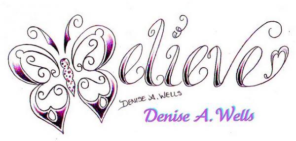 30 Colorful Tattoo Fonts by Denise A. Wells