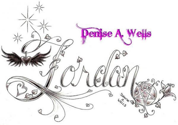 30 Colorful Tattoo Fonts by Denise A. Wells