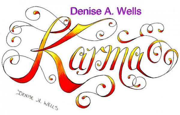 30 Colorful Tattoo Fonts by Denise A. Wells