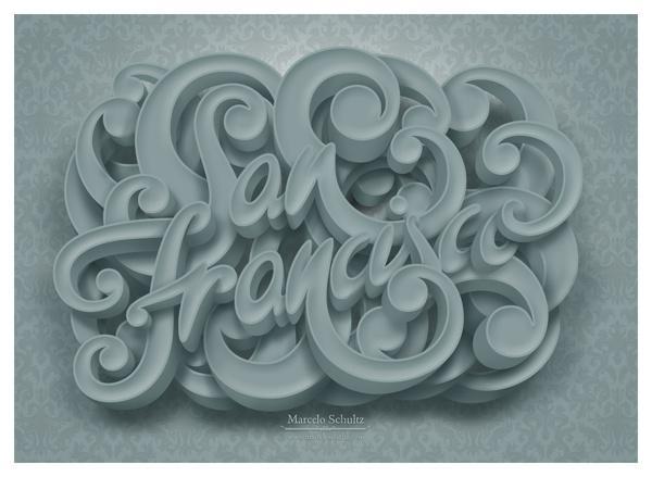 Typography by Marcelo Schultz