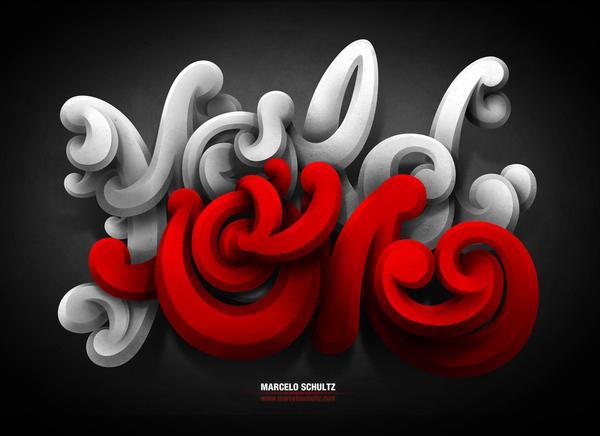 Typography by Marcelo Schultz