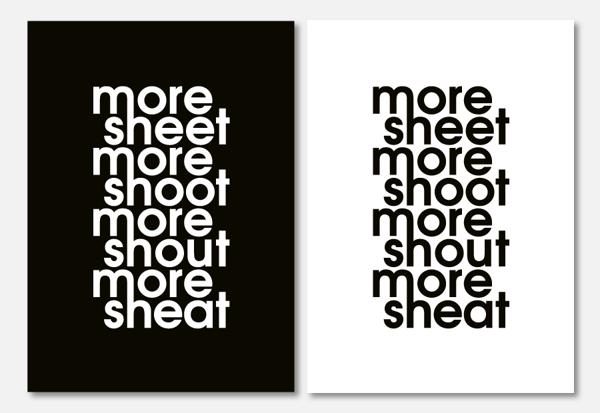 Typography by Miklós Kiss