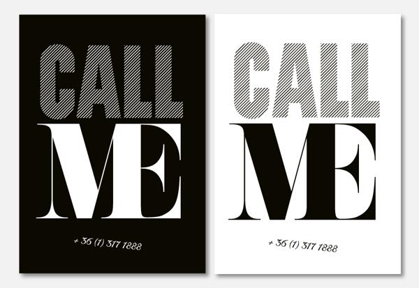 Typography by Miklós Kiss