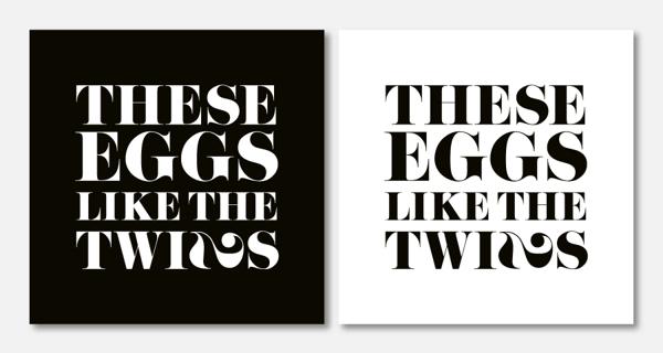 Typography by Miklós Kiss