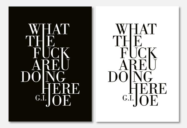Typography by Miklós Kiss