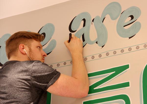 Holiday Inn Mural
