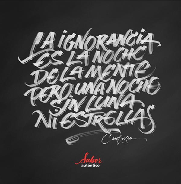 Typography by Jose Luis Vivas Andrade