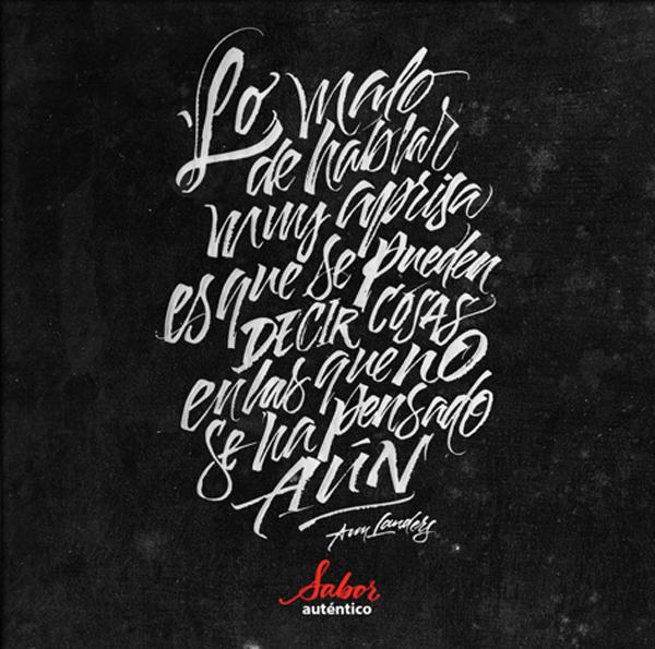 Typography by Jose Luis Vivas Andrade