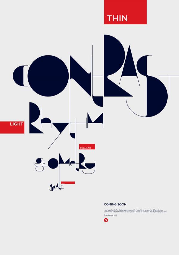 Typography by Aron Jancso