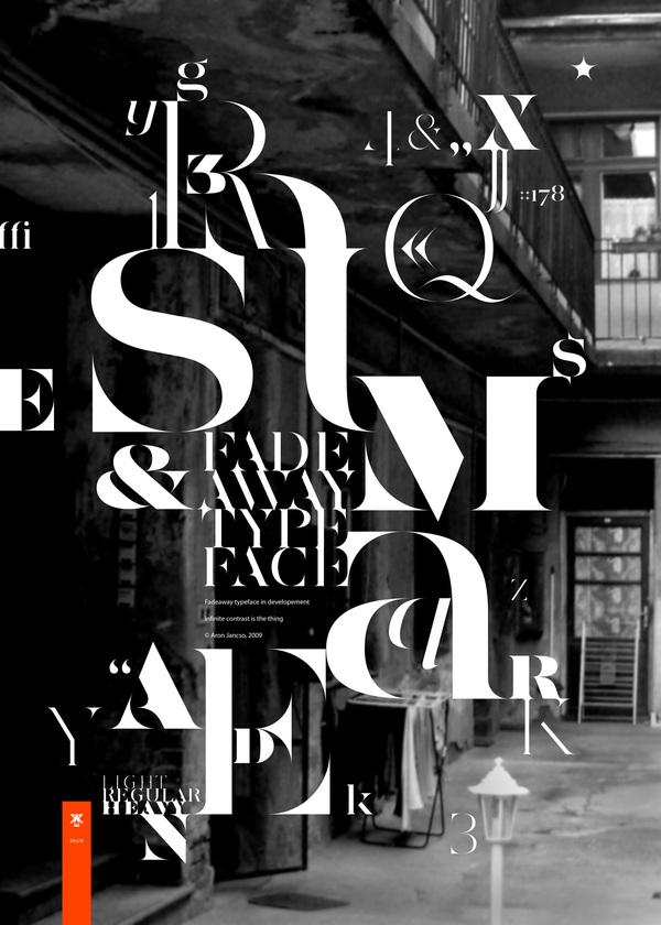 Typography by Aron Jancso