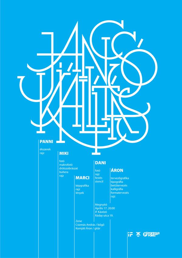 Typography by Aron Jancso