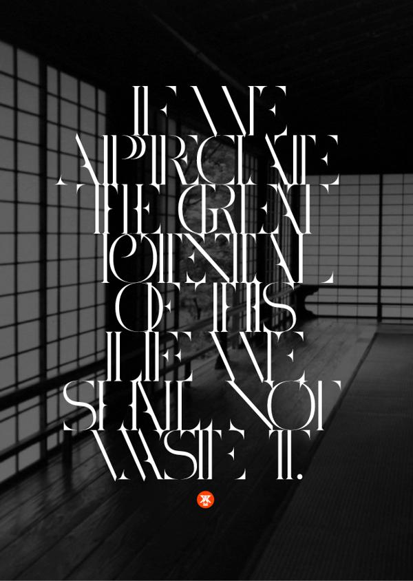 Typography by Aron Jancso