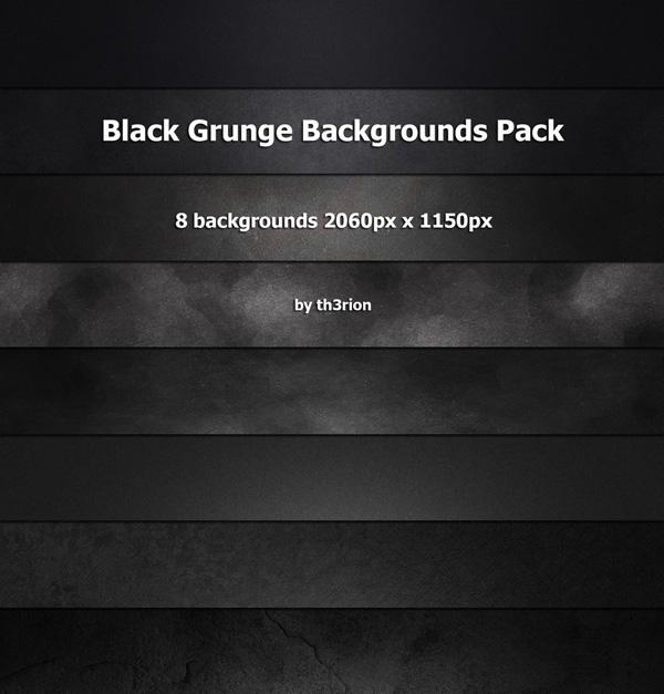 50 Dark Black Backgrounds