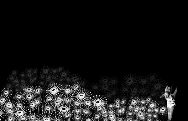 50 Dark Black Backgrounds