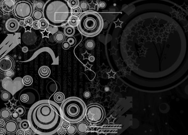 50 Dark Black Backgrounds