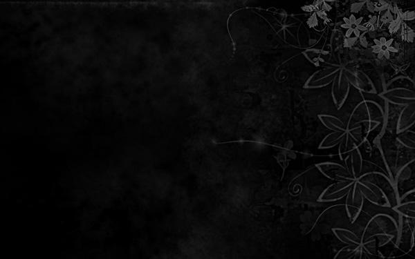 50 Dark Black Backgrounds