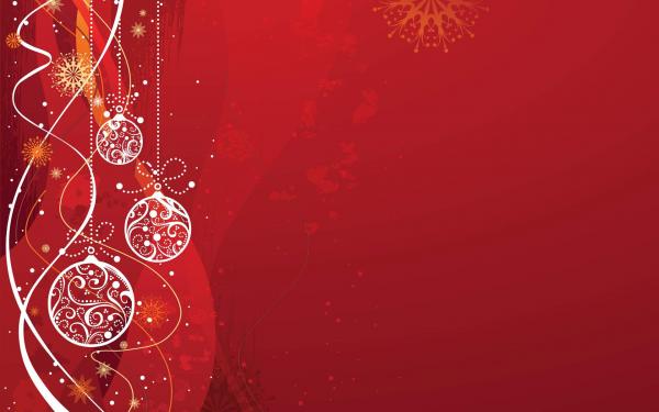 50 Red Christmas Wallpapers