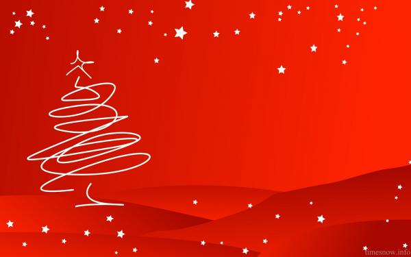 50 Red Christmas Wallpapers