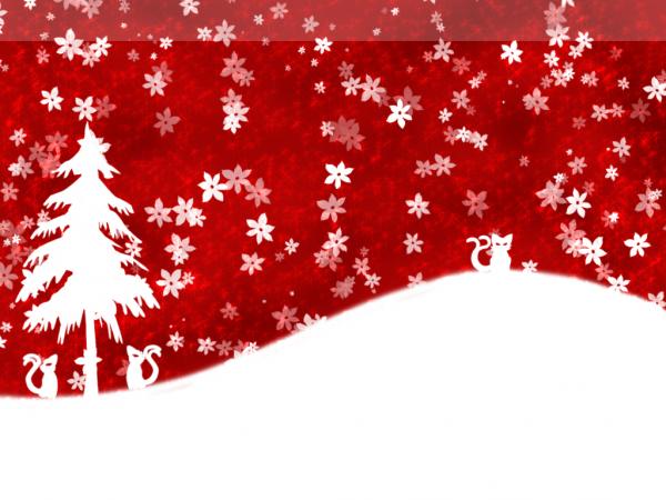50 Red Christmas Wallpapers